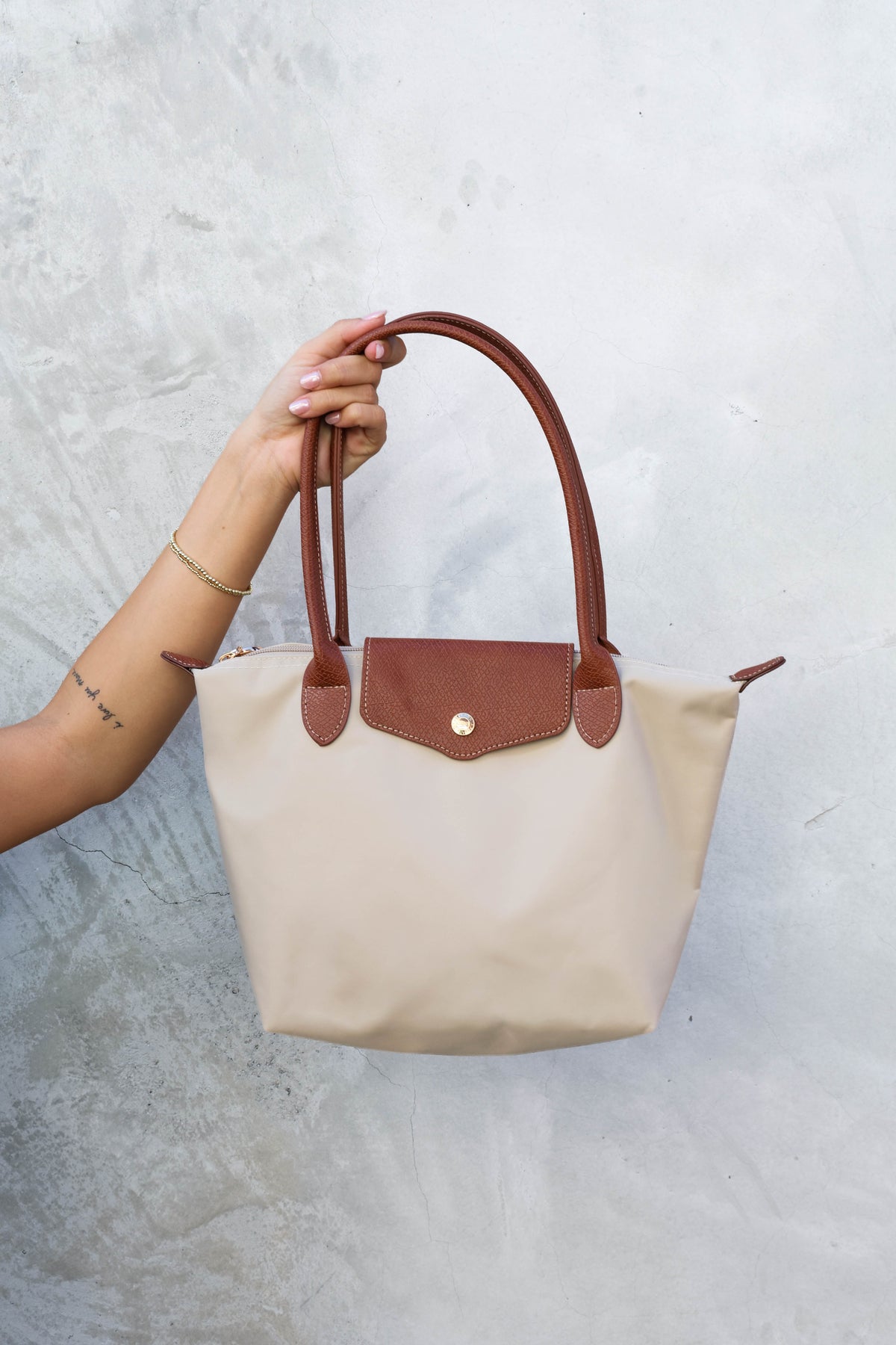 Gia Tote Bag (Cream)