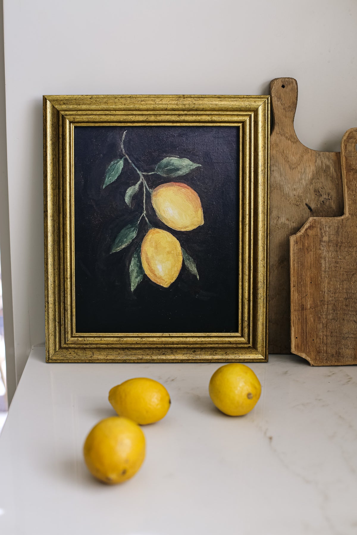 "Lemon No. 5" Fine Art Print (Unframed)