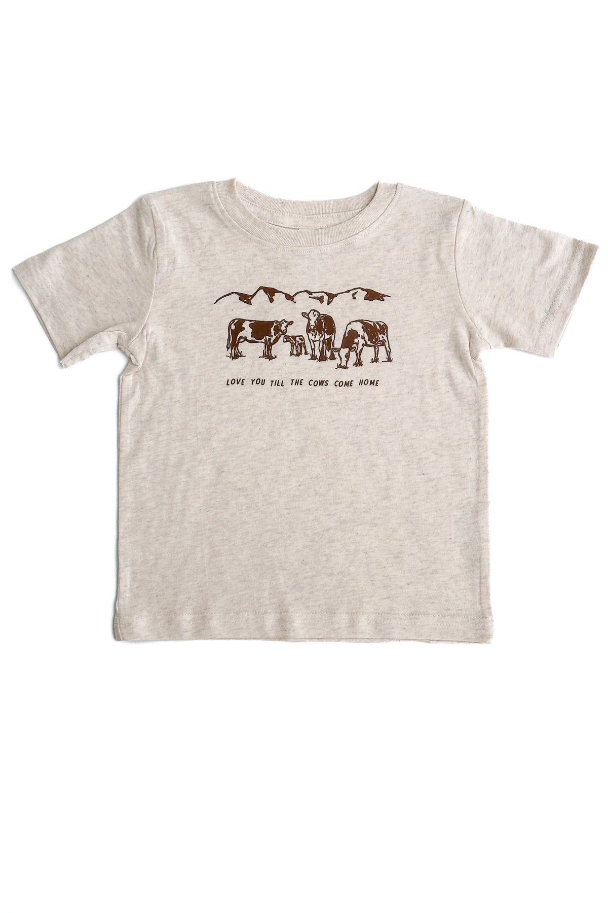 Cows Come Home Kids Tee (Oatmeal)