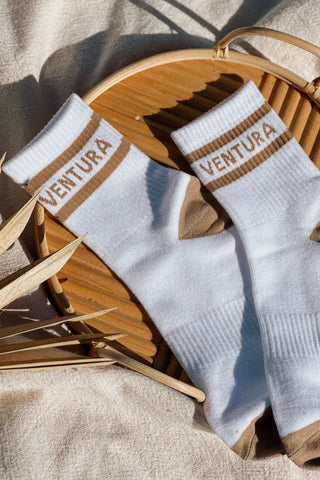 Ventura Socks (white/black)