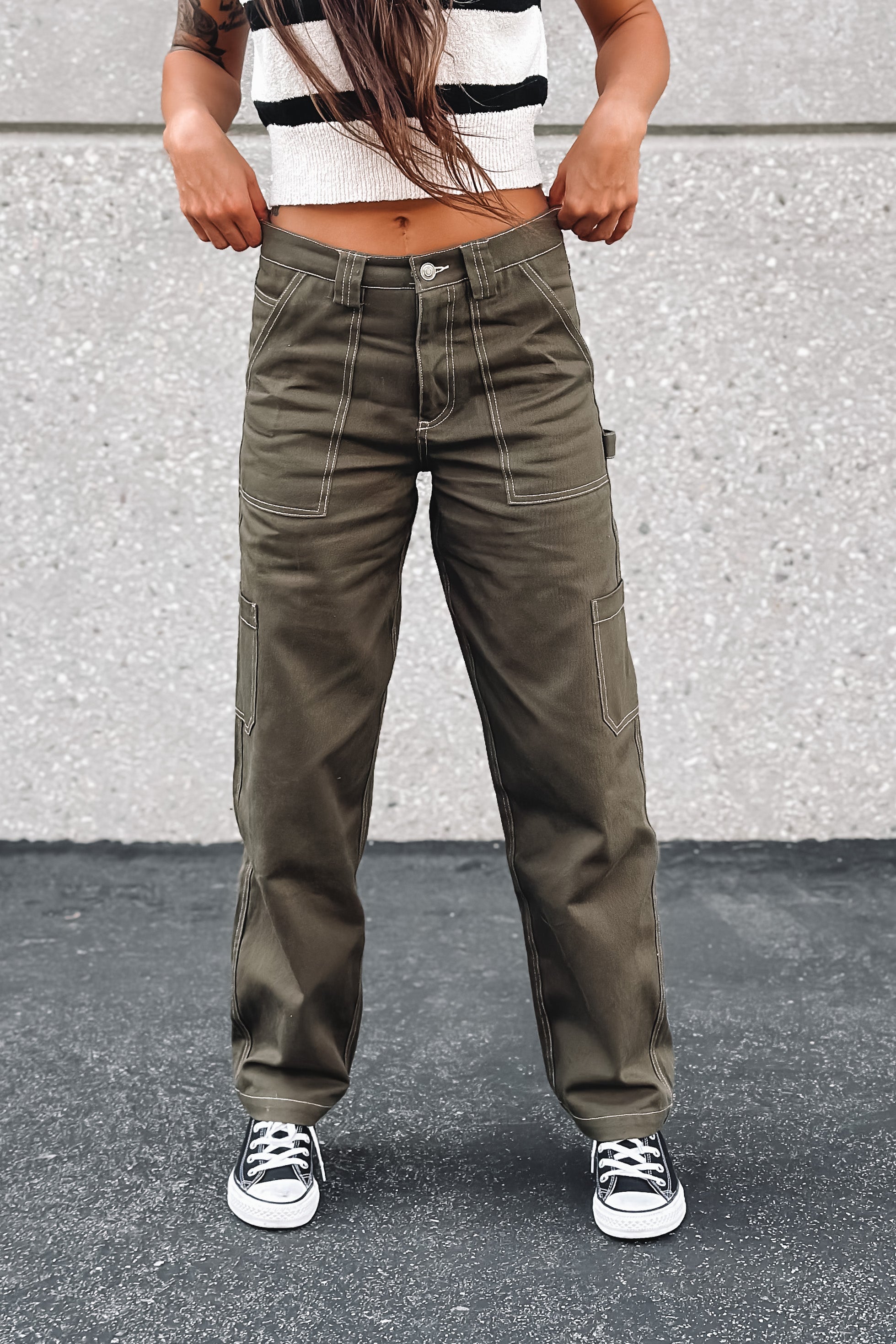 Cruise Control Carpenter Pant (Olive)