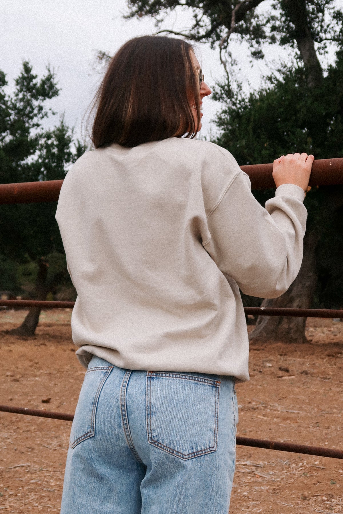 Cows Come Home Embroidered Sweatshirt
