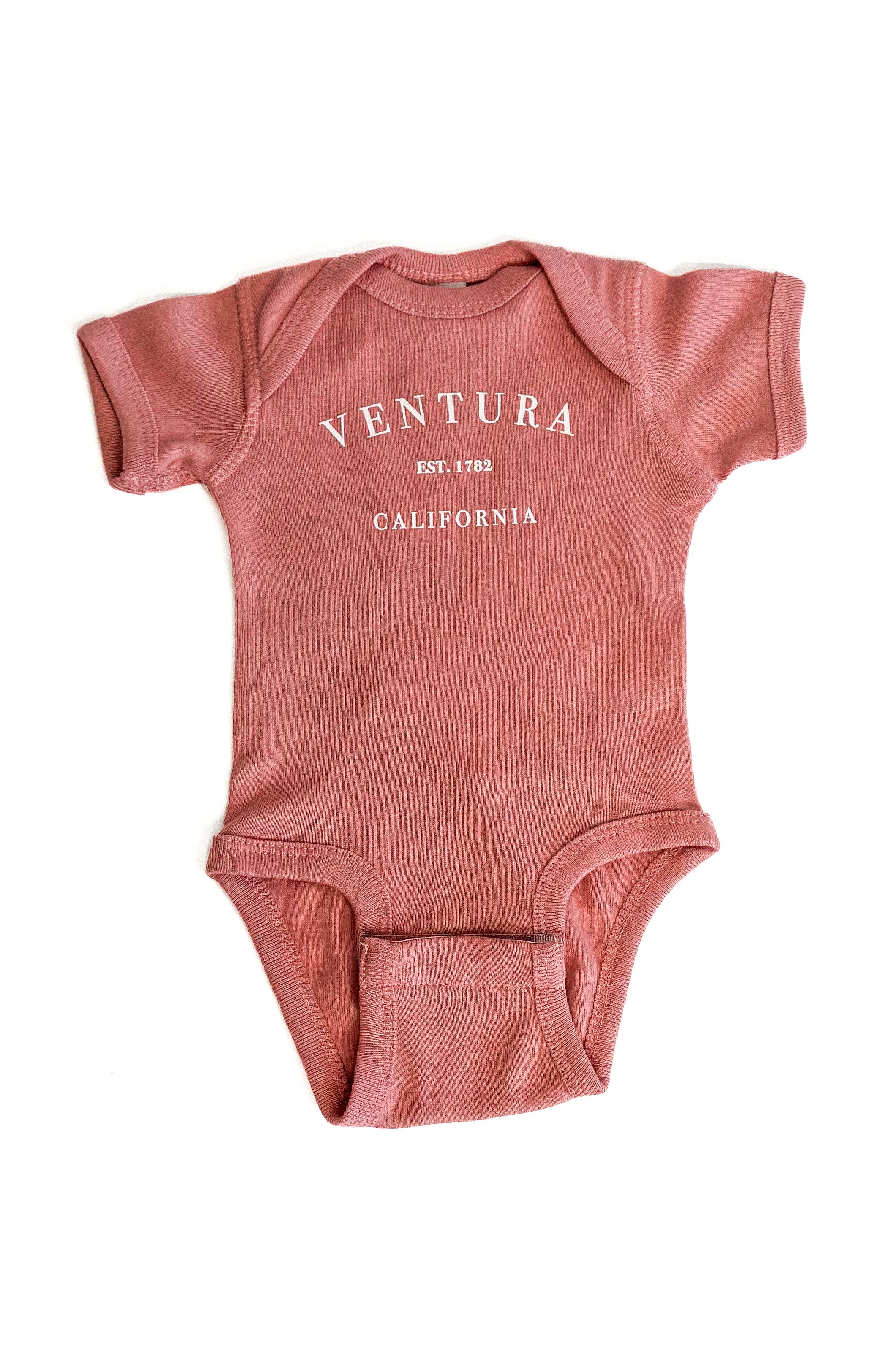 Ventura EST. 1782 Onesie (Rose)