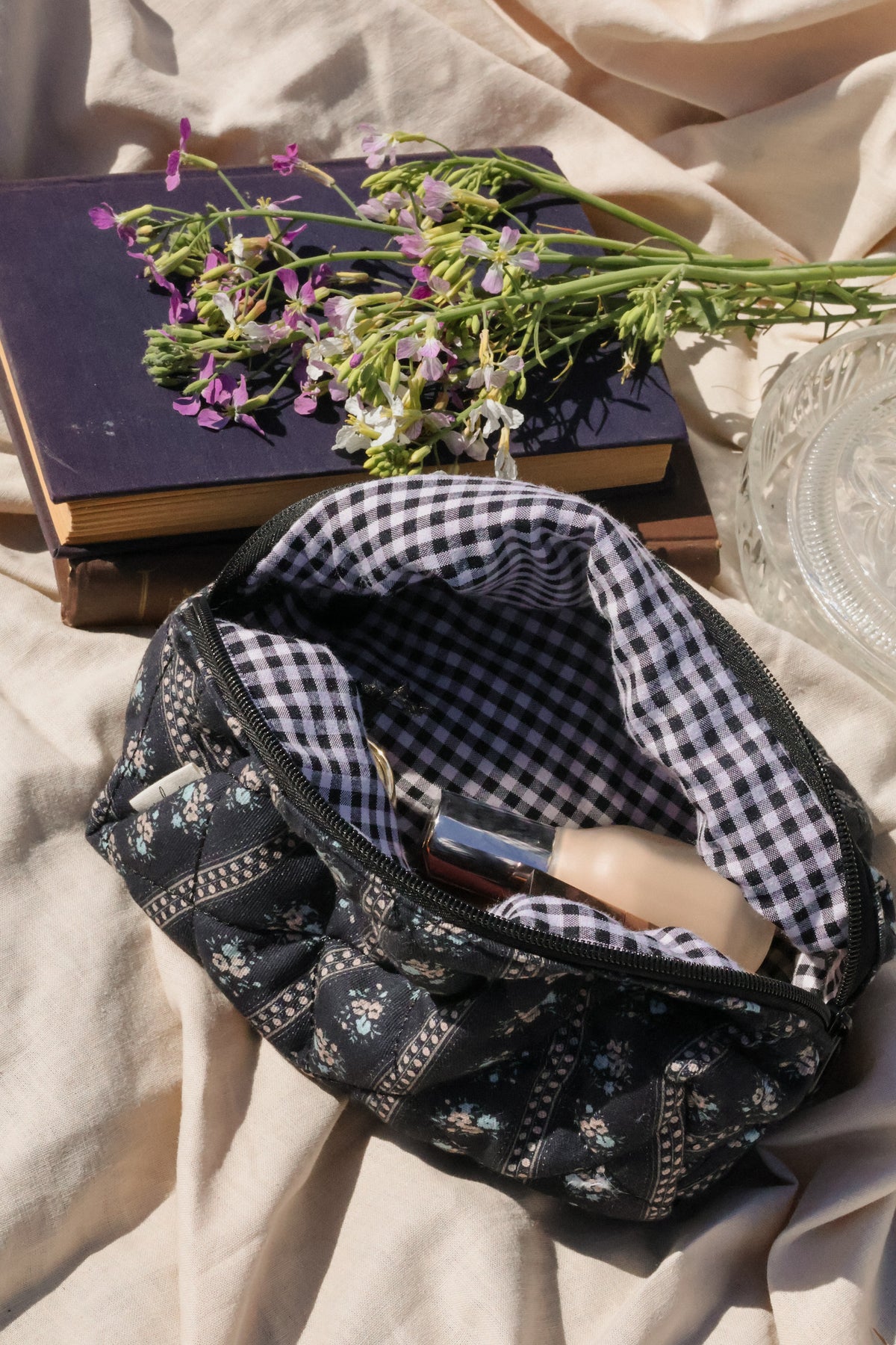Dixie Large Makeup Bag (Country Rose)