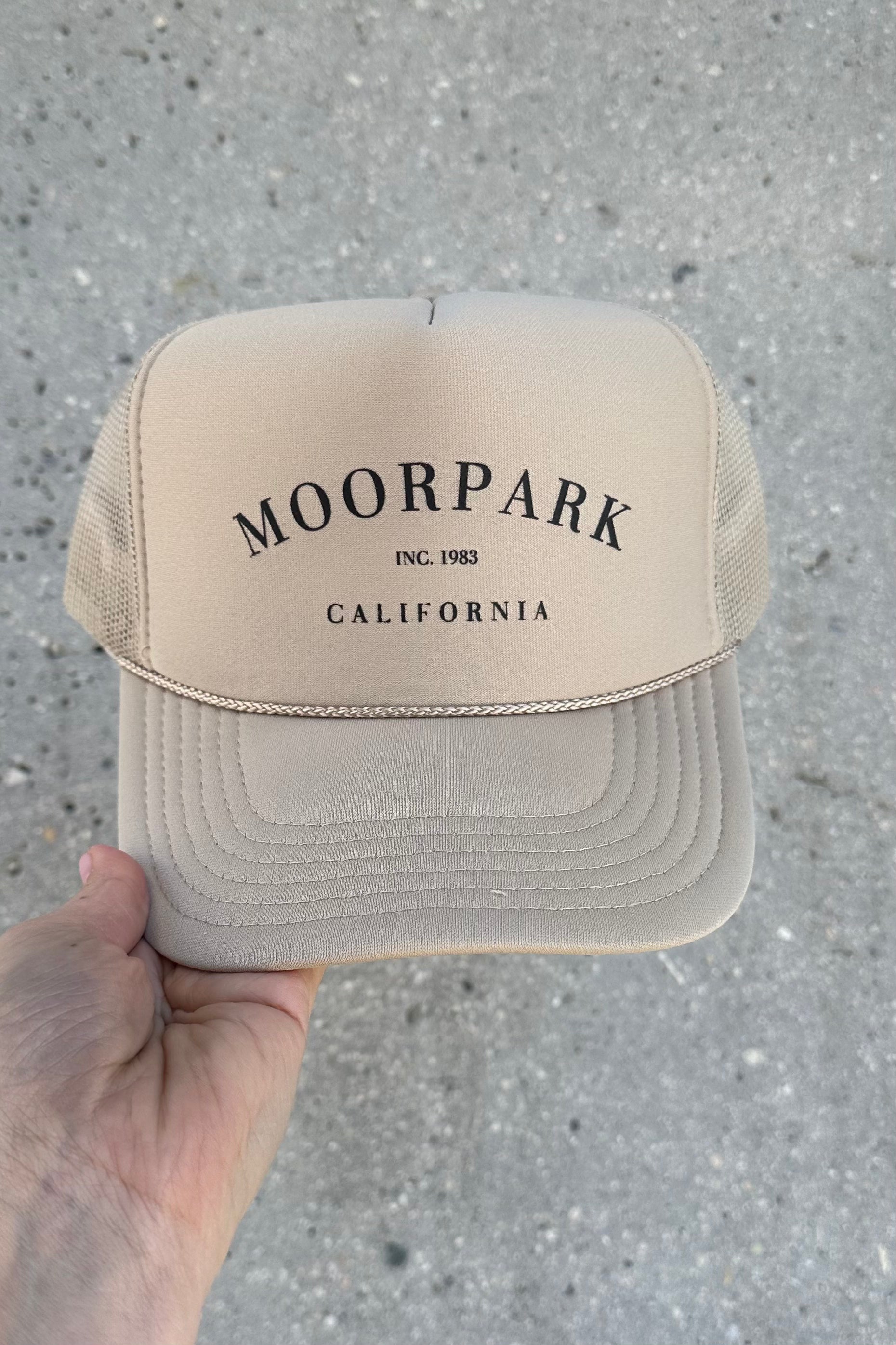 Moorpark Inc. Trucker Hat (Khaki)