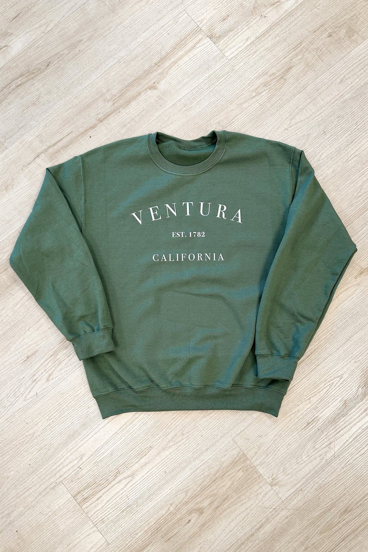 Ventura EST. 1782 Sweatshirt Print (Olive)