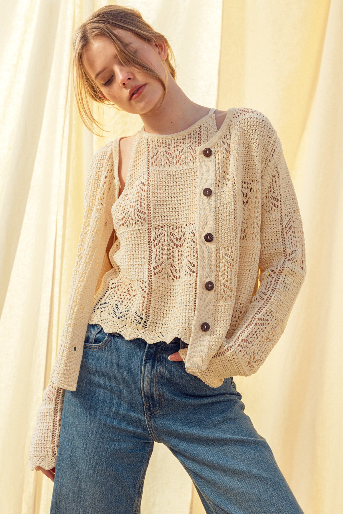 Capri Crochet Cardigan