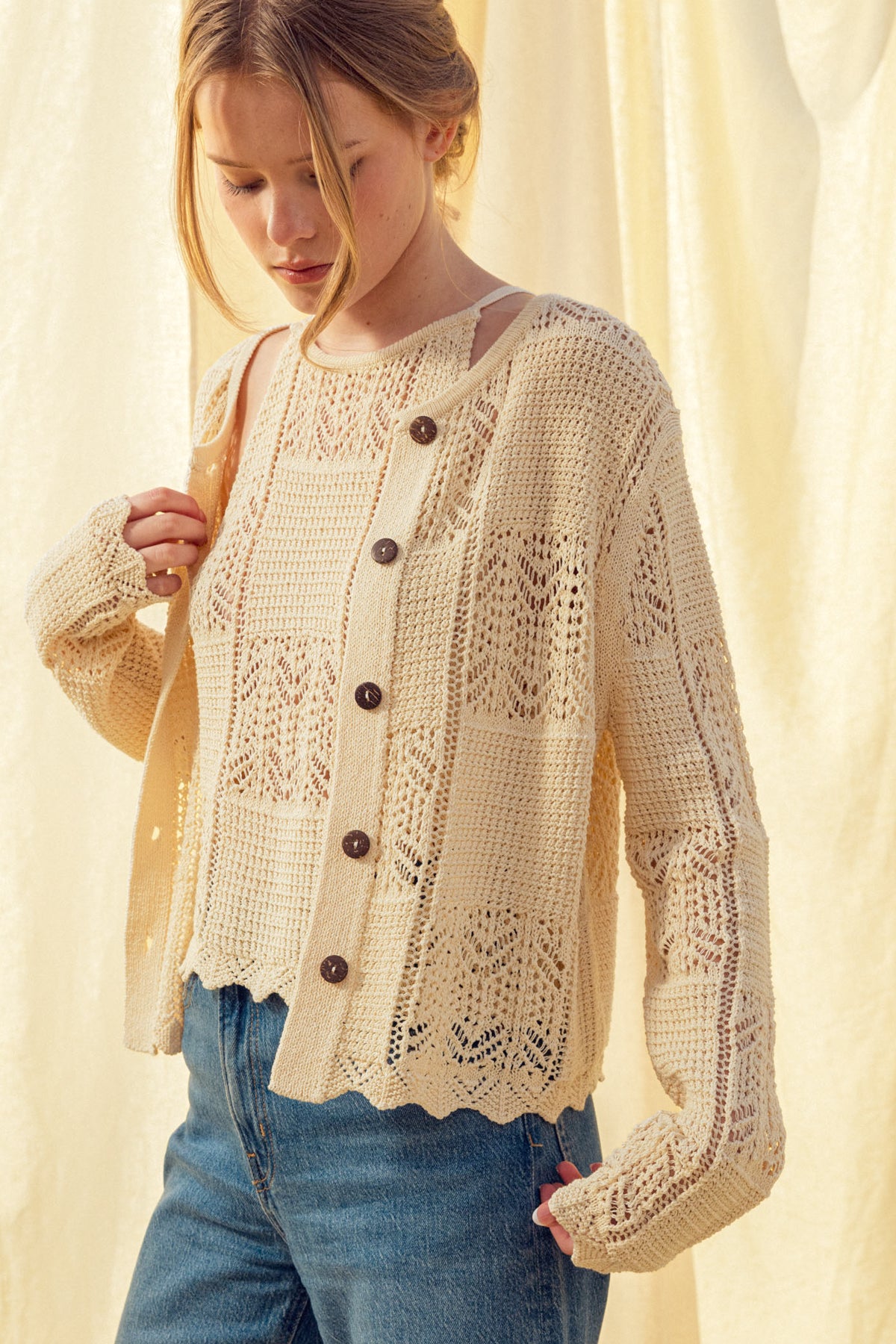 Capri Crochet Cardigan