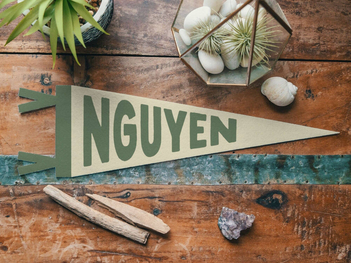 Howdy Felt Pennant