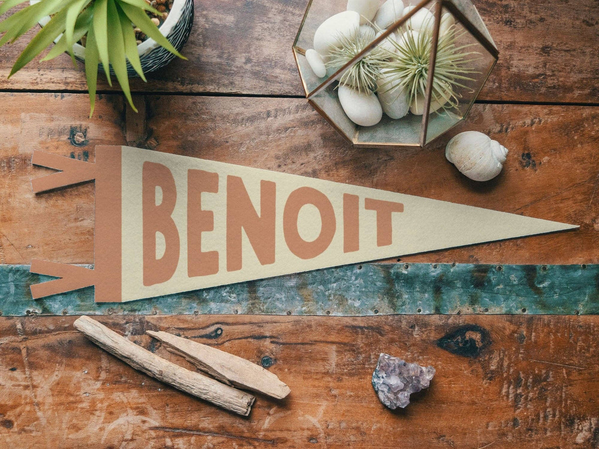 Howdy Felt Pennant