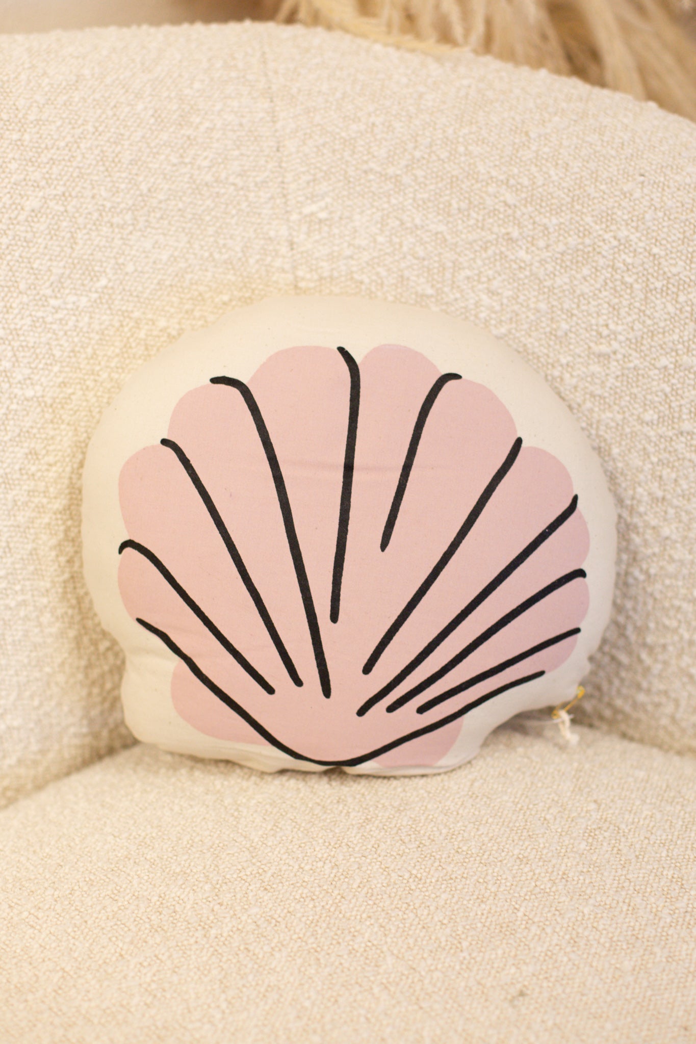 Purple Shell Pillow