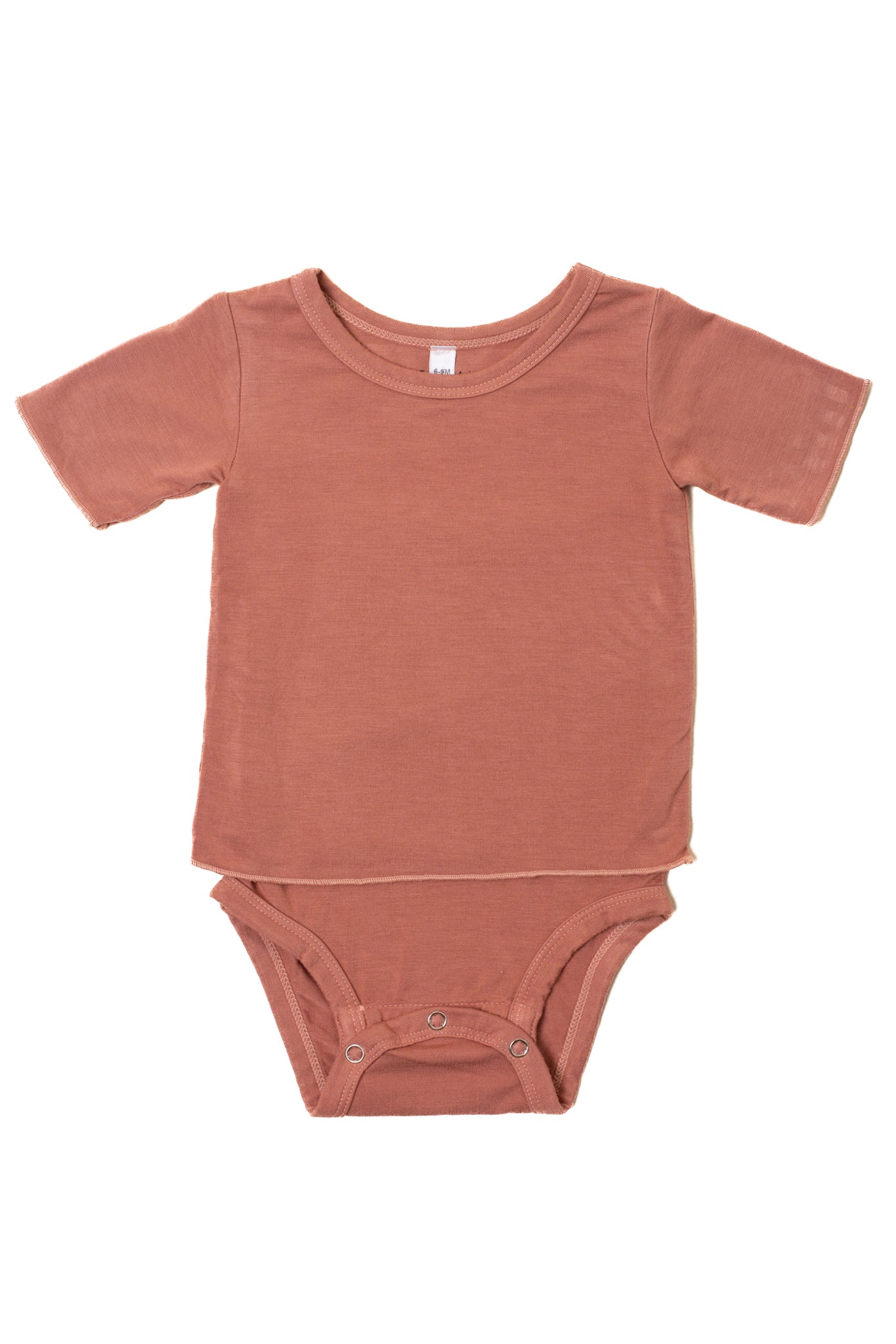Ventura CREW Tee Onesie (Nectarine)