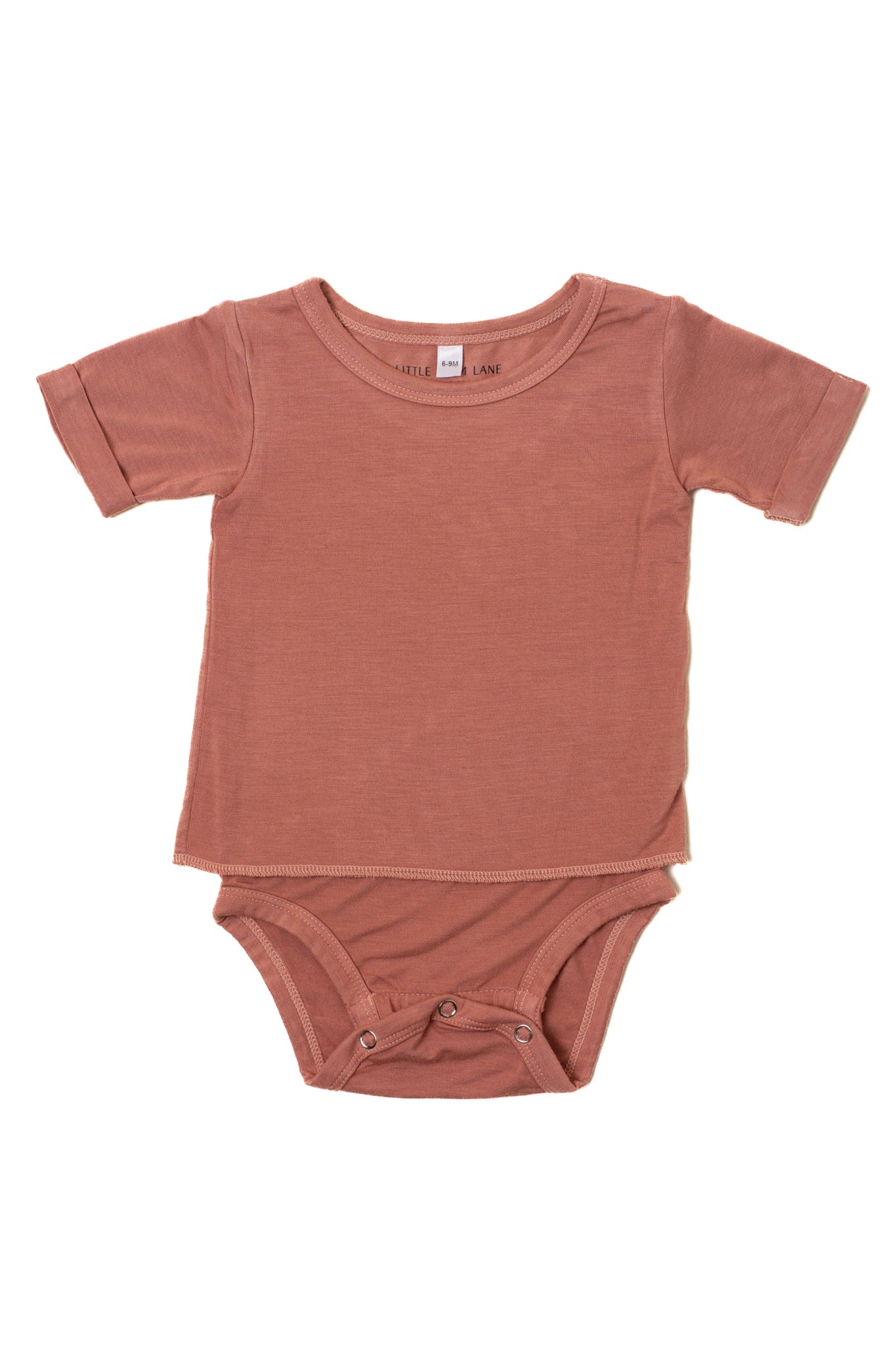 Ventura CUFF Tee Onesie (Nectarine)