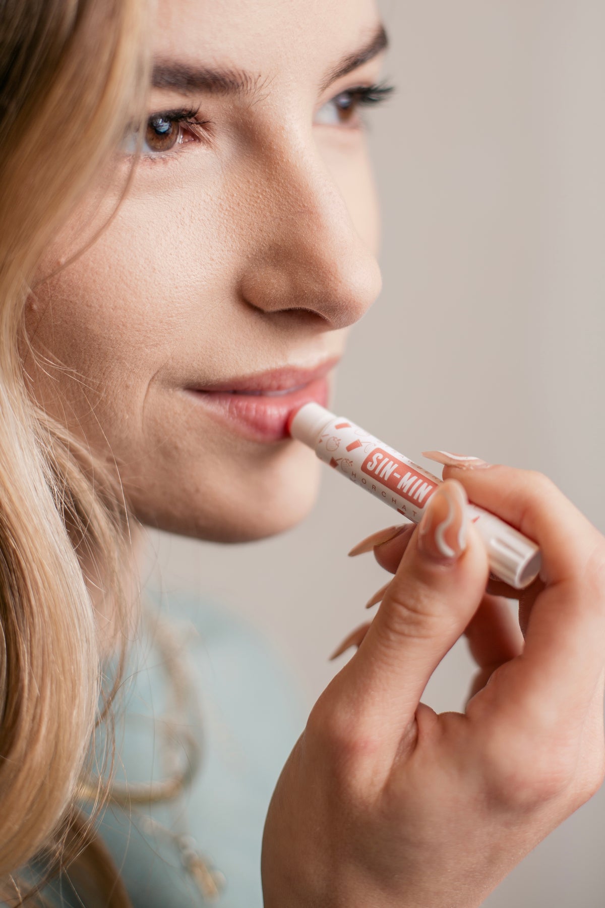 SIN-MIN Strawberry Horchata Lip Balm