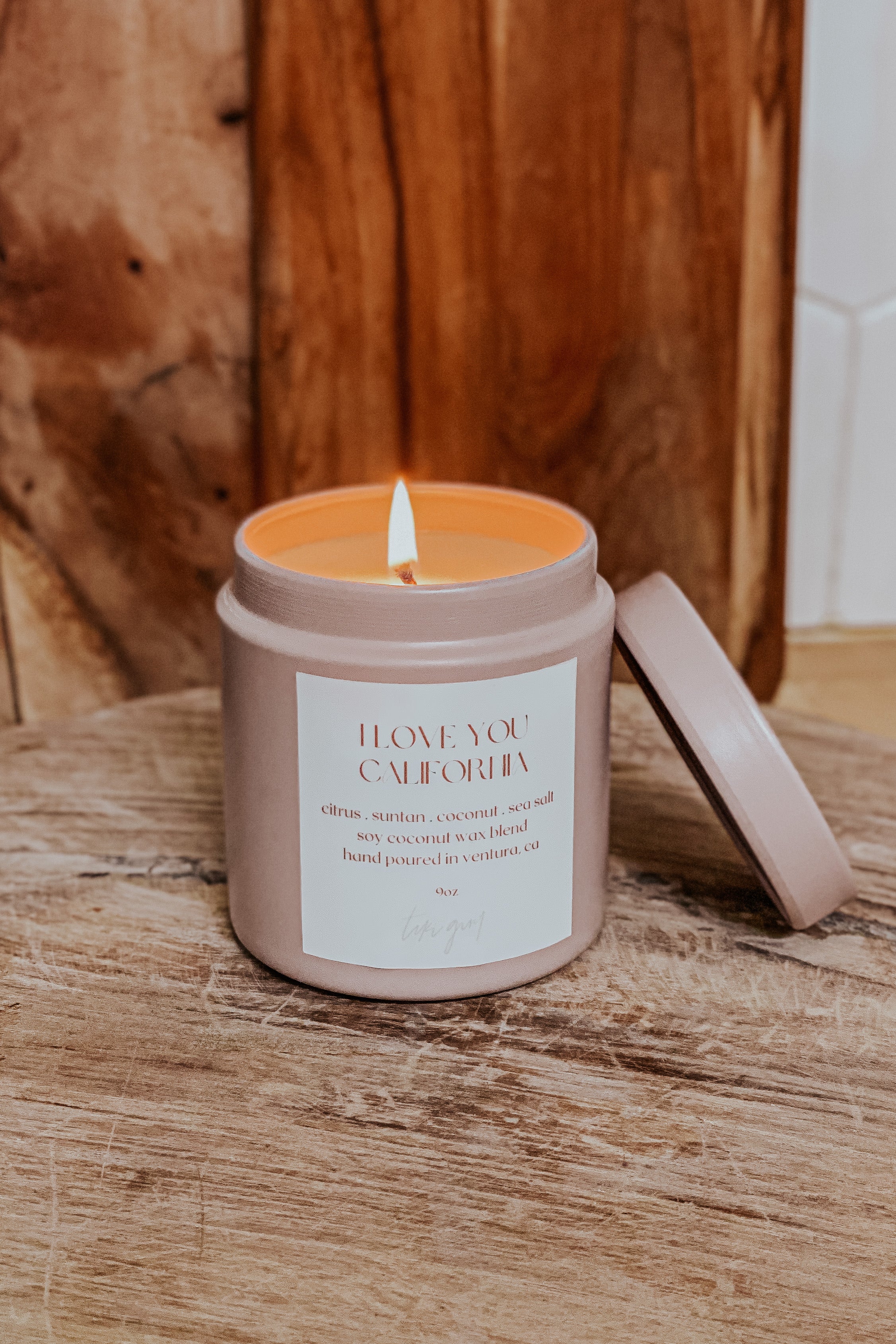 I Love You California Candle 9oz.