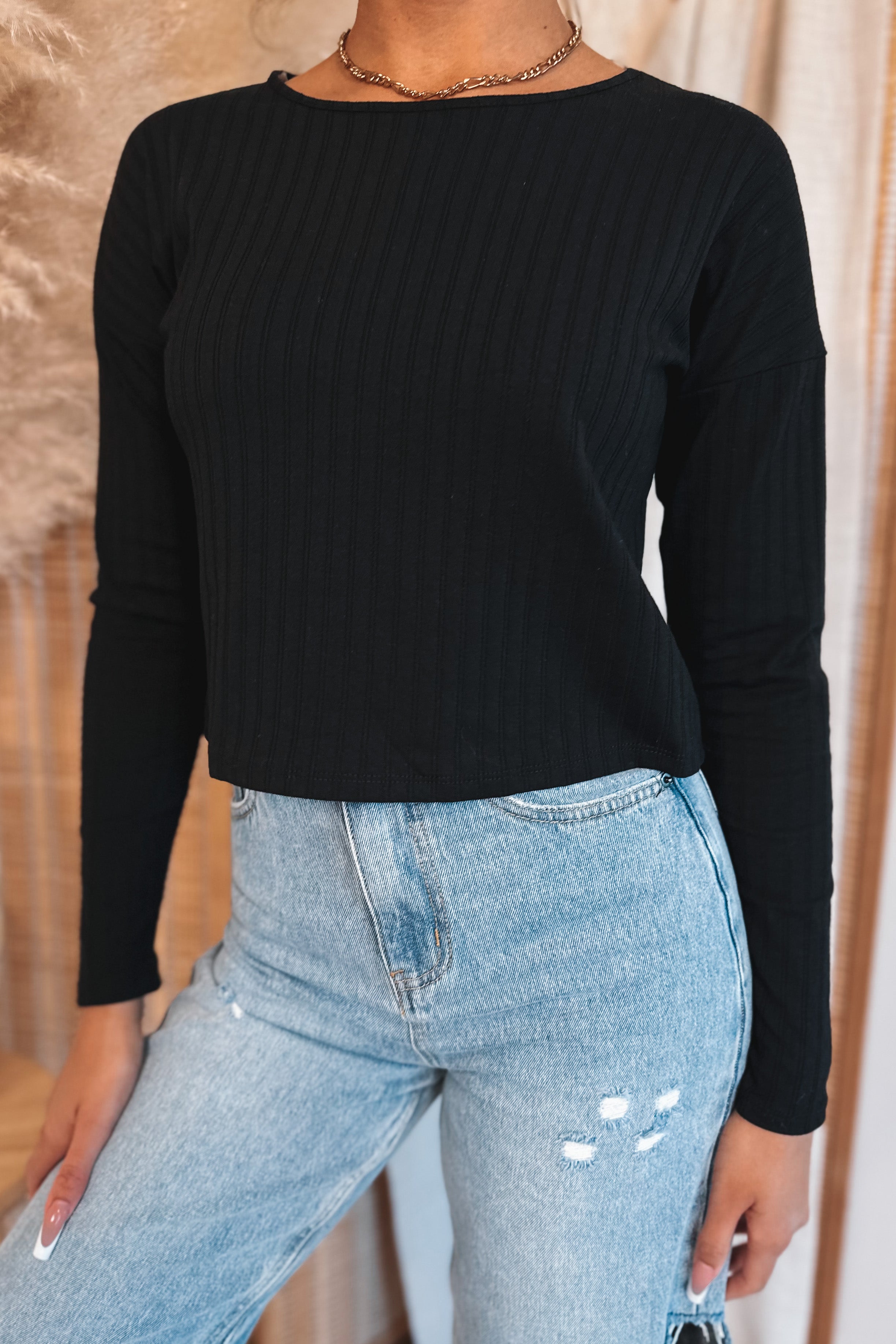 Day To Day Long Sleeve (Black) - FINAL SALE