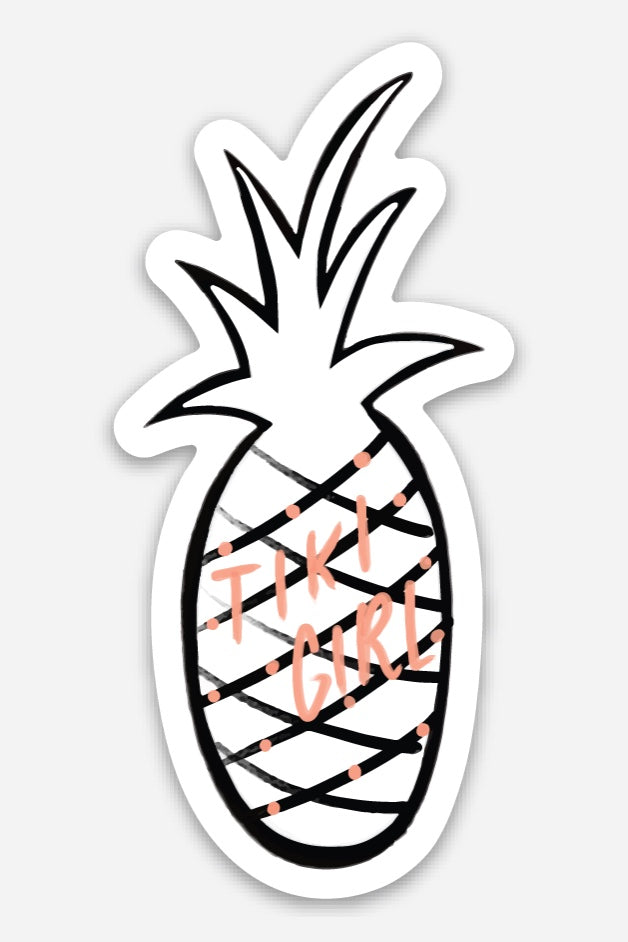TIKI GIRL magnet