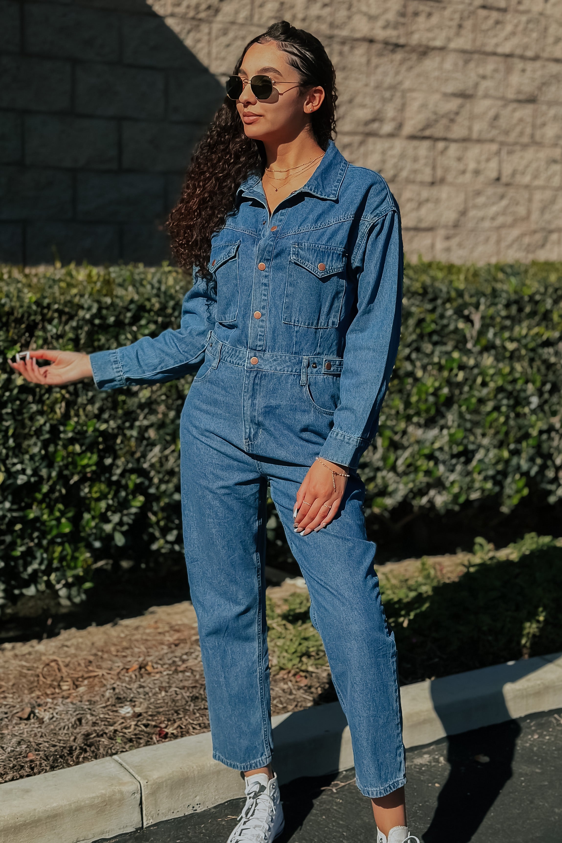 Booked and Busy Jumpsuit - FINAL SALE