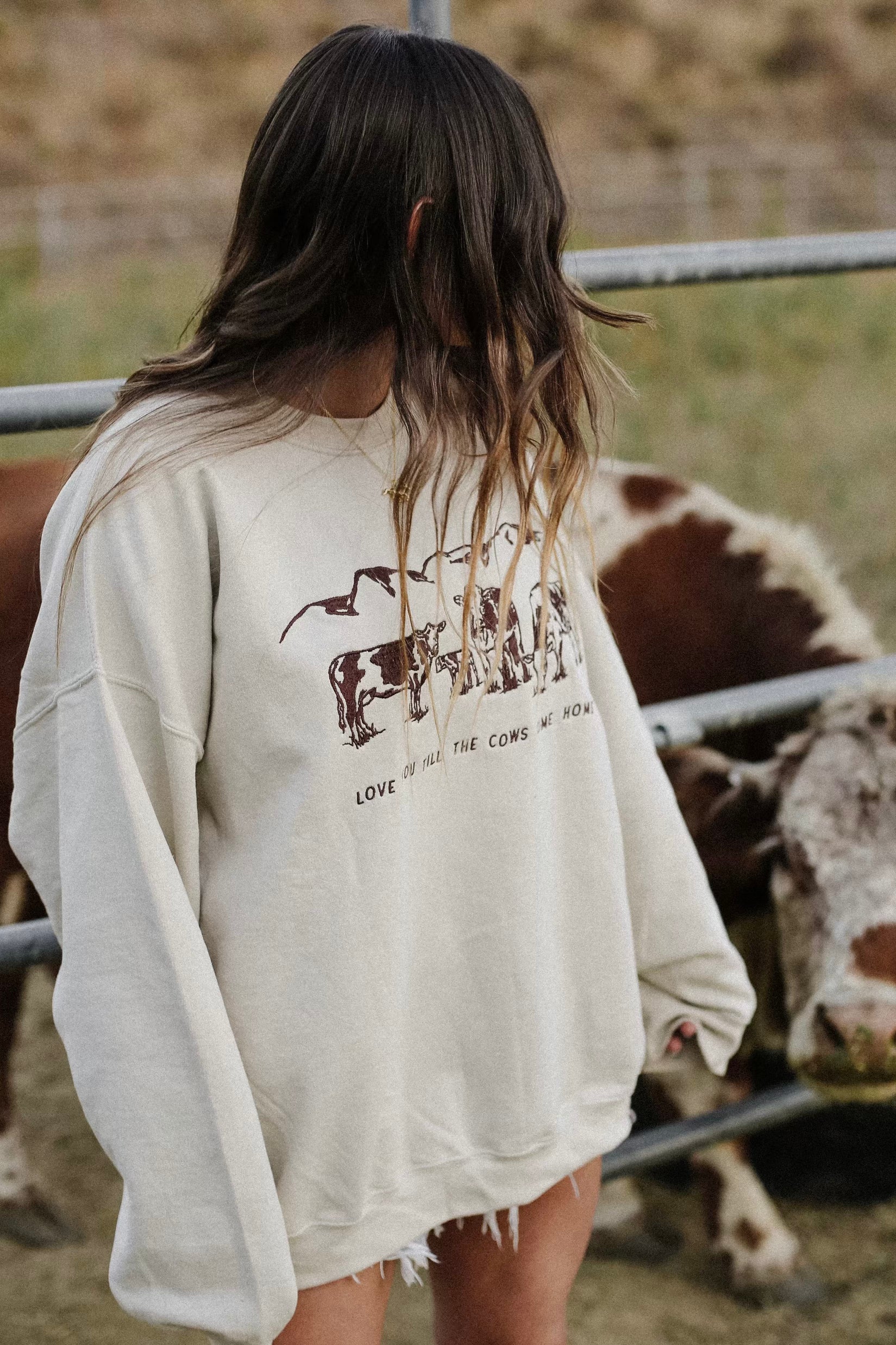 Cattle sweatshirts clearance