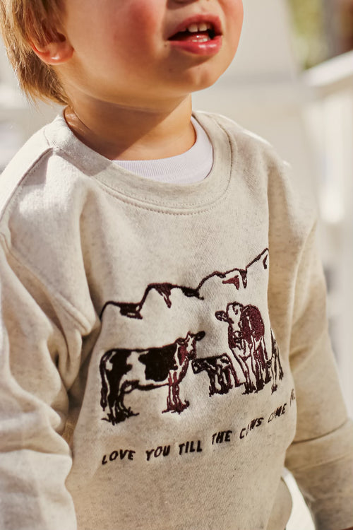Cows Come Home Toddler+Kids Sweatshirt