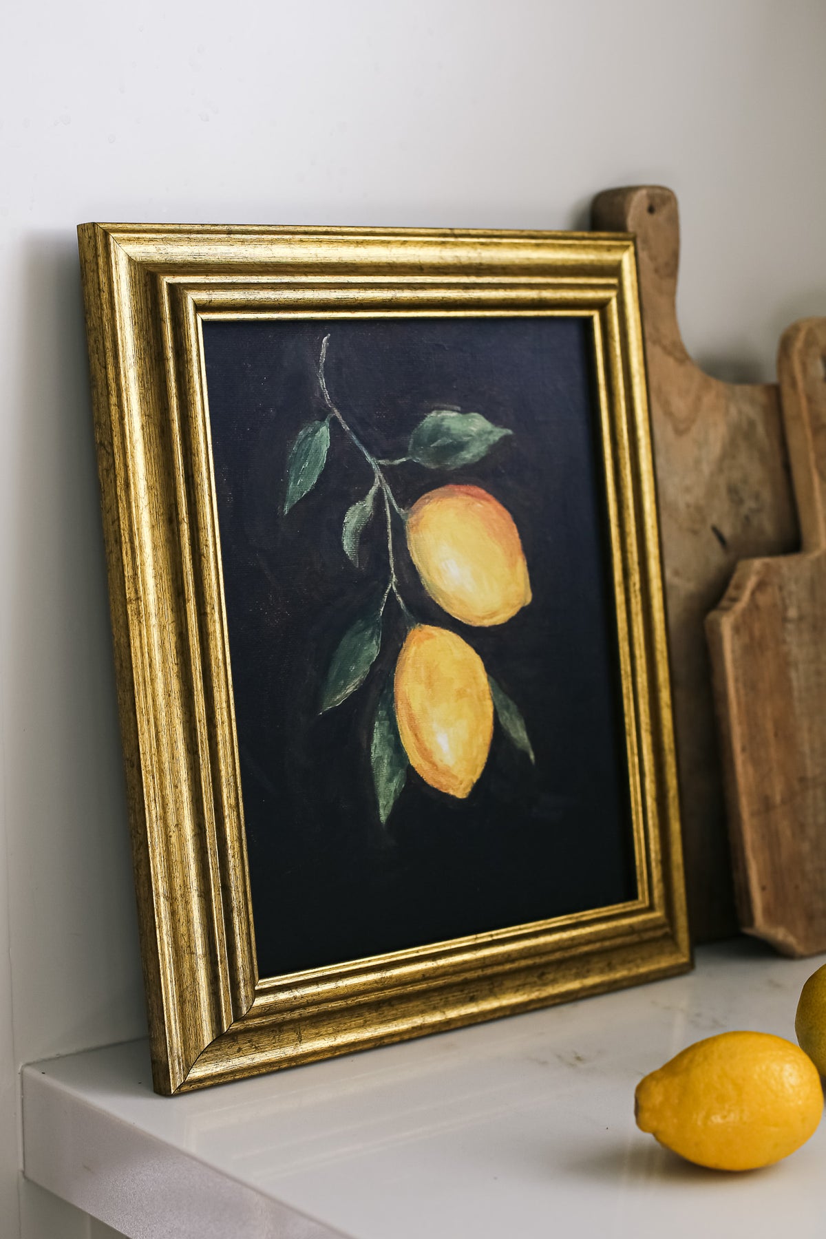 "Lemon No. 5" Fine Art Print (Unframed)
