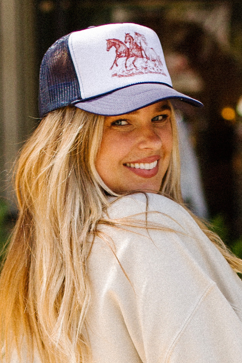 Wild Horses Trucker Hat – Shop TIKI GIRL