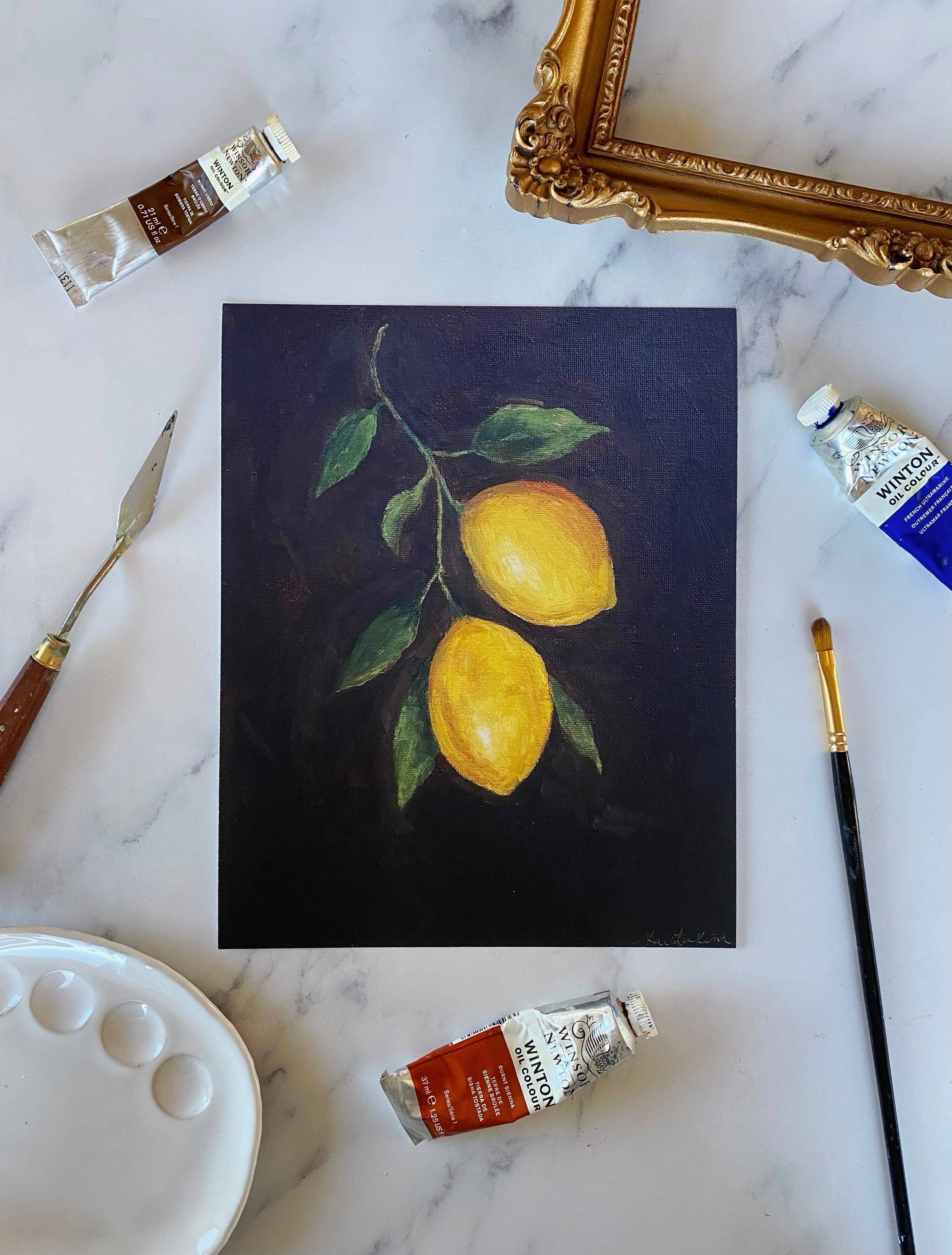 "Lemon No. 5" Fine Art Print (Unframed)