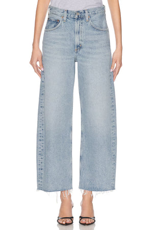 AGOLDE Low Curve Fray Jeans