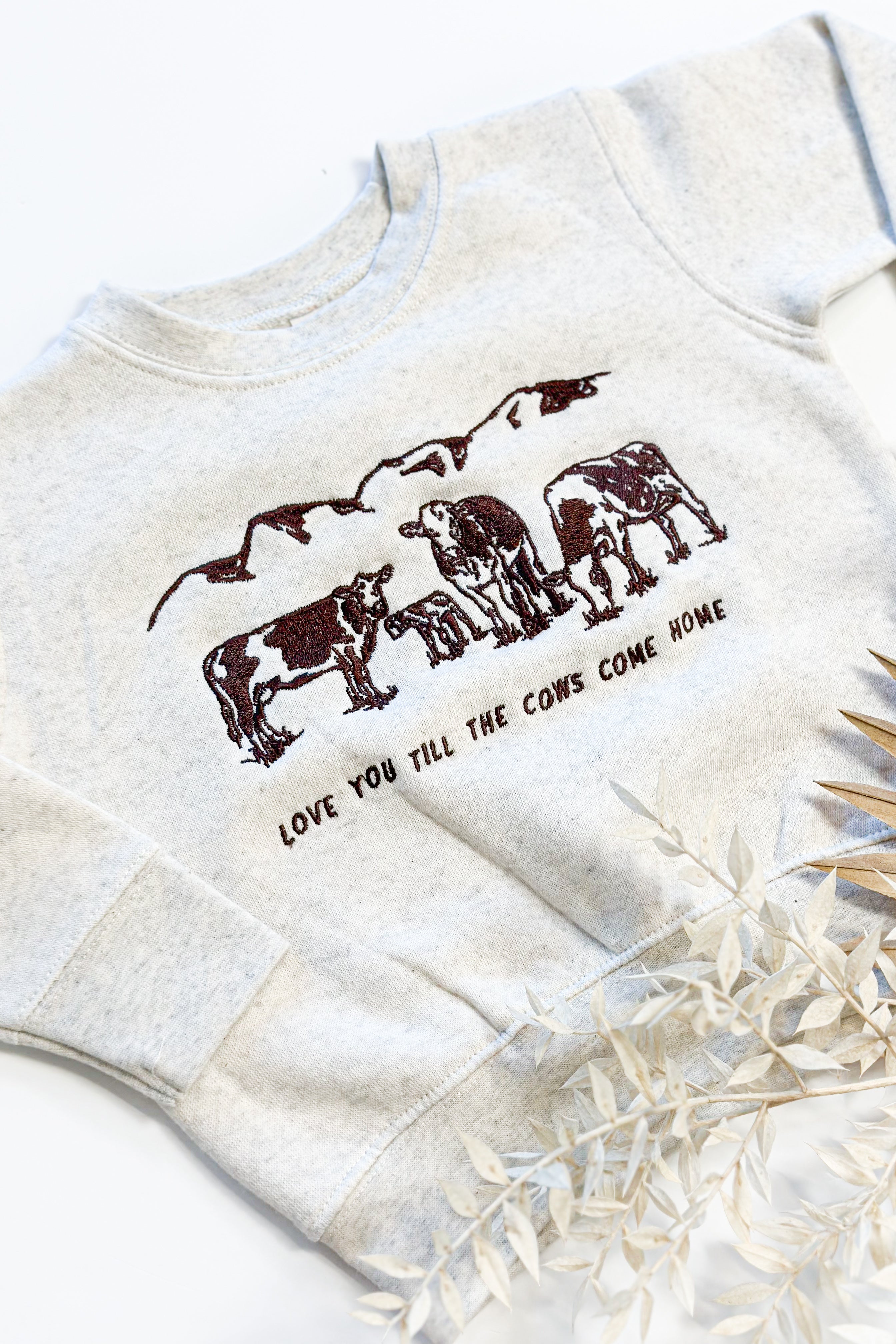 Cows Come Home Toddler+Kids Sweatshirt