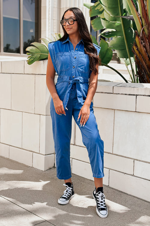On The Move Utility Jumpsuit