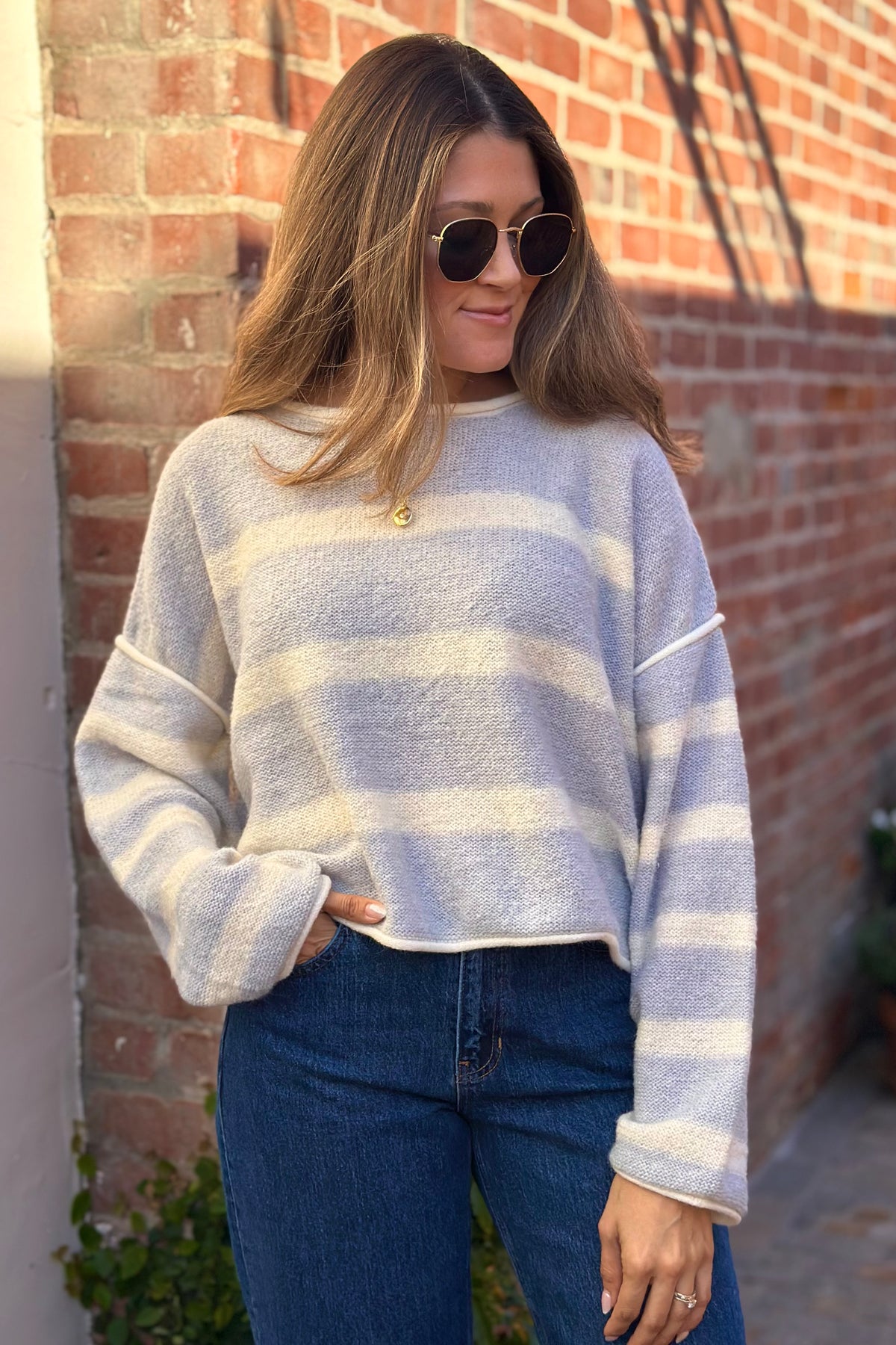 Soft Sunday Sweater (Grey)