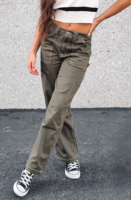 Cruise Control Carpenter Pant (Olive)
