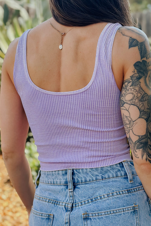Aria Reversible Tank (Vtg. Amethyst)
