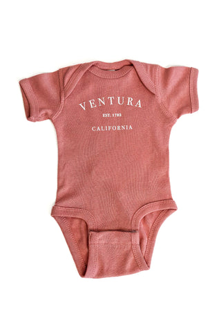Ventura EST. 1782 Toddler Tee (Rose)