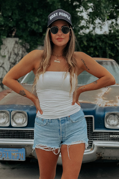 Back To Basic Tube Top (Ivory)