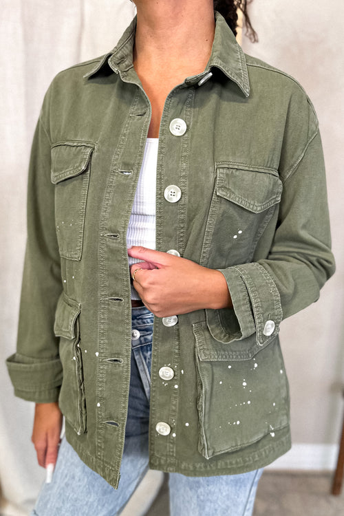 Keep On Moving Utility Jacket