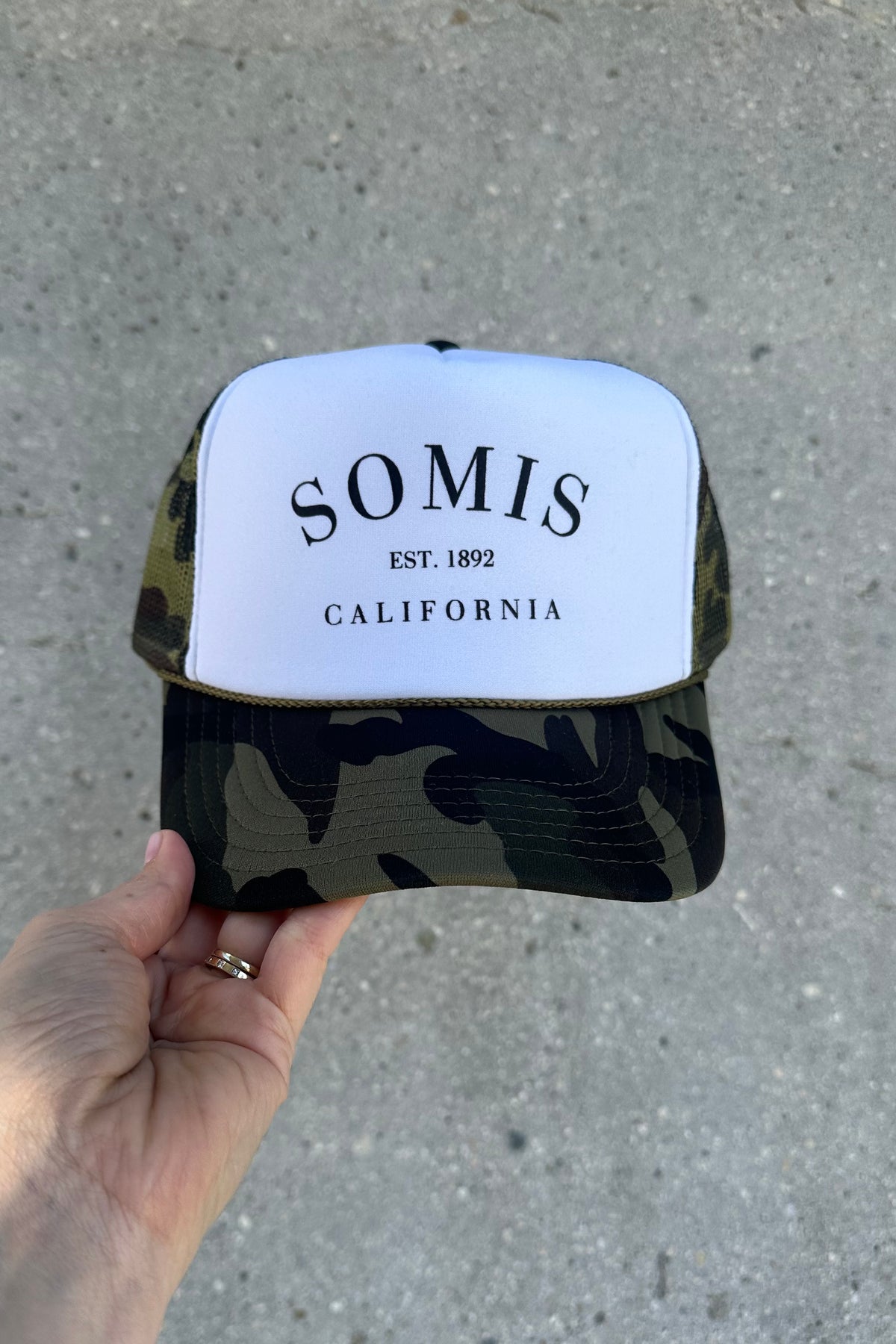 Somis Inc. Trucker Hat (Camo)