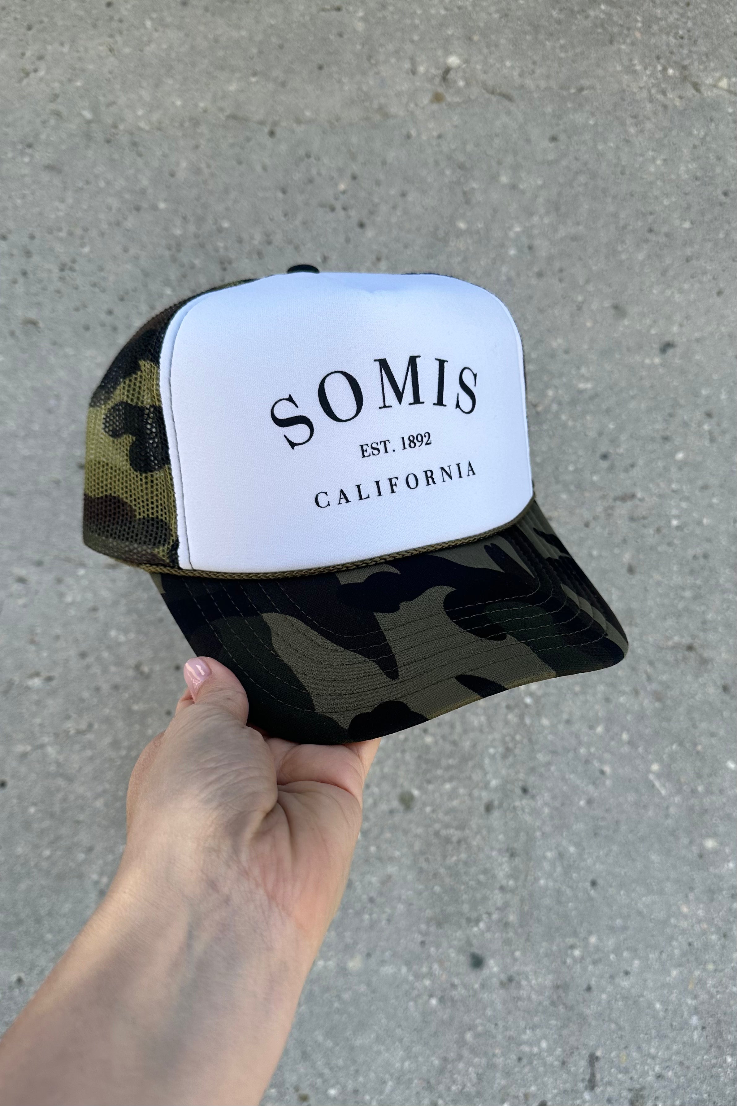 Somis Inc. Trucker Hat (Camo)