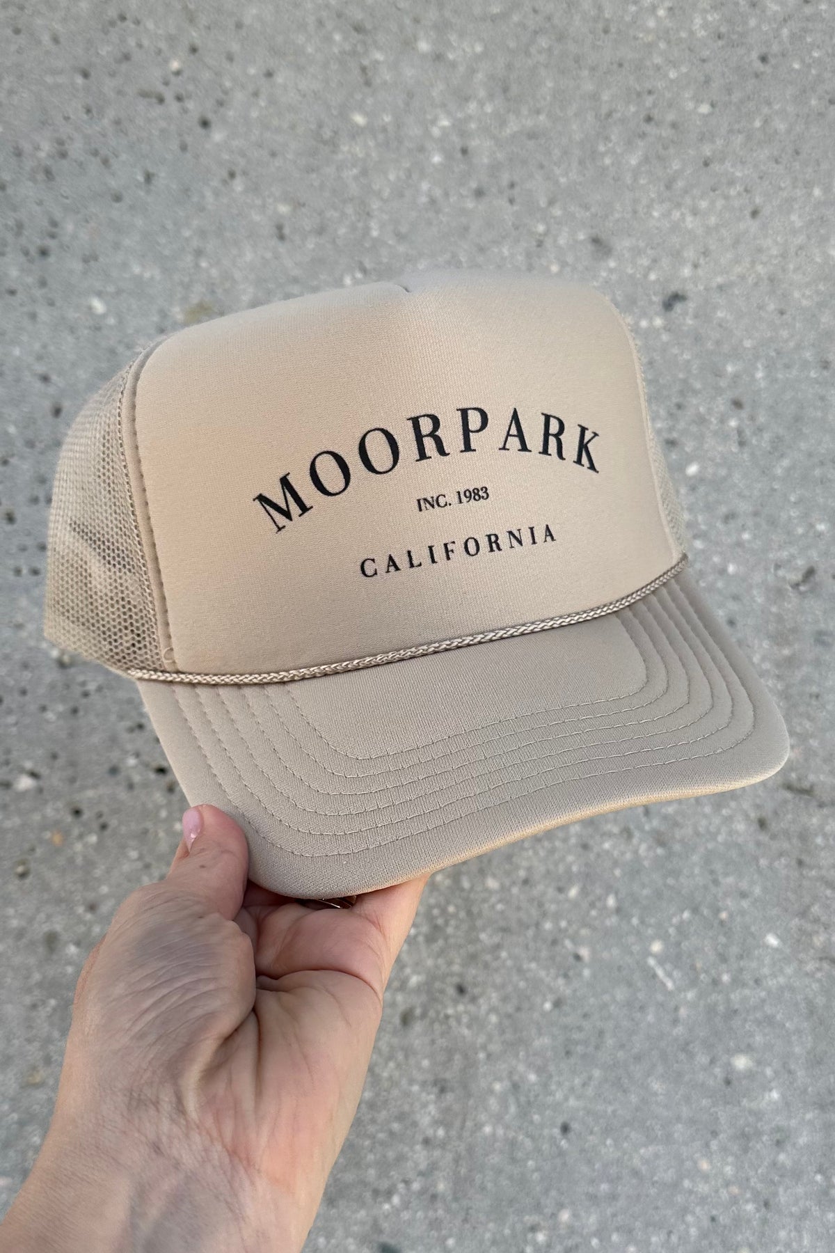 Moorpark Inc. Trucker Hat (Khaki)