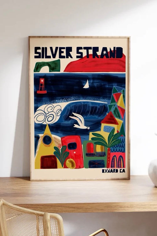 Silver Strand Print - 8" X 10"