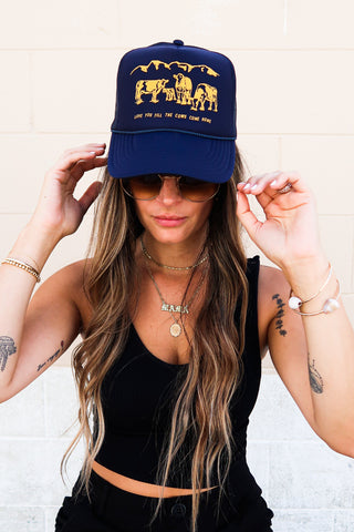 Lucky Roll Trucker Hat (Black)