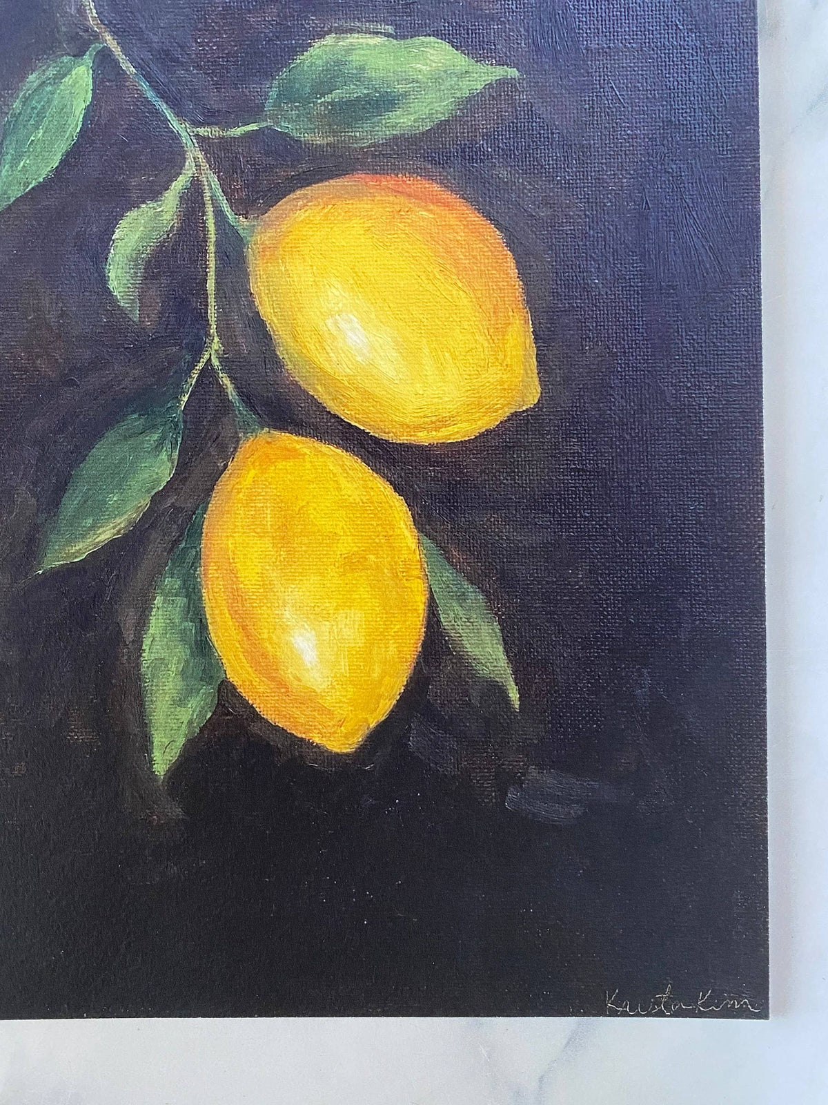 "Lemon No. 5" Fine Art Print (Unframed)