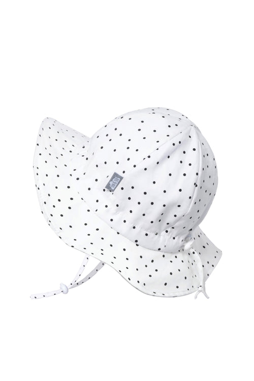 Cotton Floppy Sun Hat (Dots)