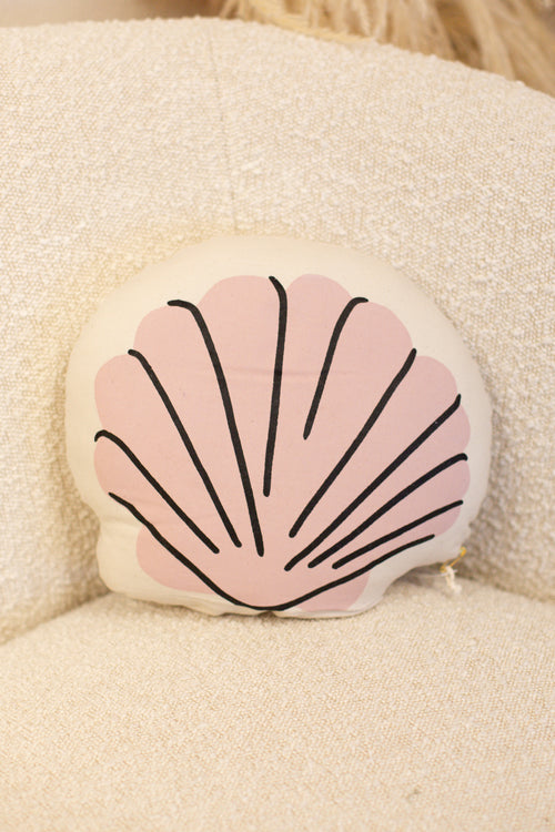 Purple Shell Pillow