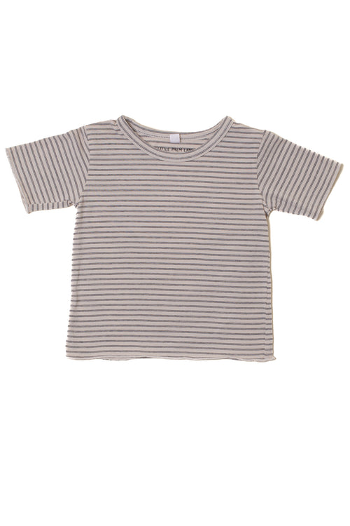 Ventura CREW Tee (Oatmeal Stripe)