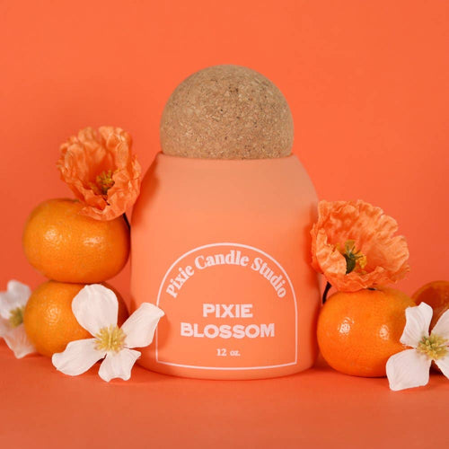 Pixie Candle Studio - Pixie Blossom-best seller, luxury candle.