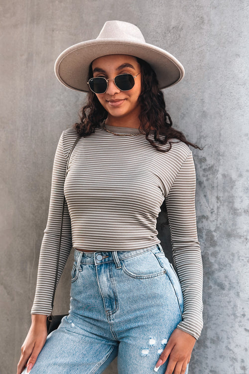 It's A Vibe Striped Top - FINAL SALE