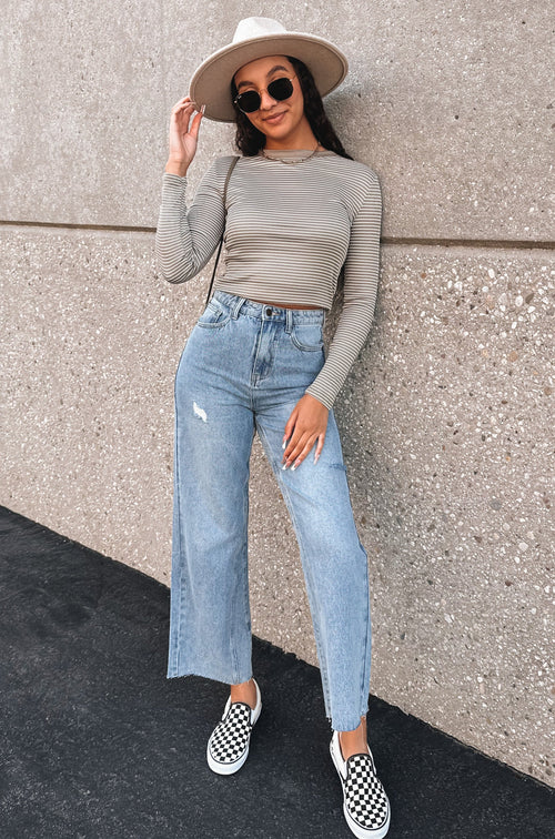 It's A Vibe Striped Top - FINAL SALE