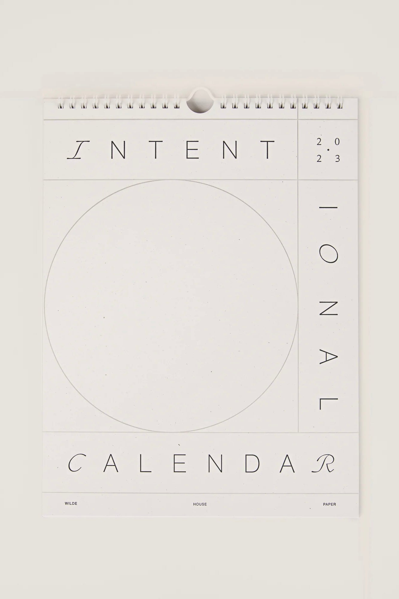 2023 Intentional Wall Calendar
