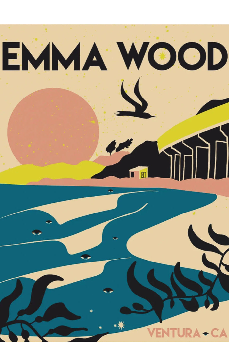 Emma Wood Print - 8" X 10"